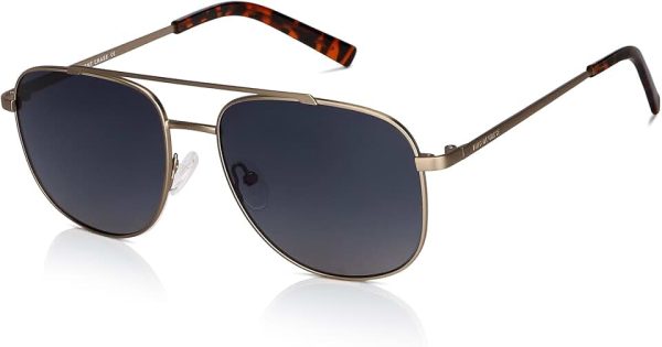 Vincent Chase By Lenskart | Full Rim Square | Polarized and 100% UV Protected | Men & Women | Large | VC S1