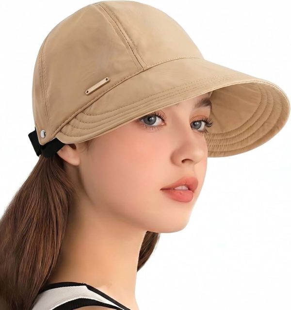 HSR Women Wide Brim Sun Hat | Versatile Casual Sunshade Bucket Hat for Women | UV Protection Summer Cap