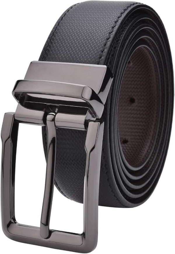 Labnoft Men's Reversible Leather Belt