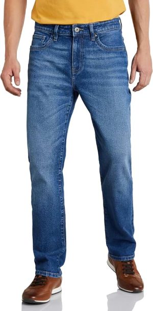 Symbol Premium Men's Cotton Stretch Jeans (Regular Fit)
