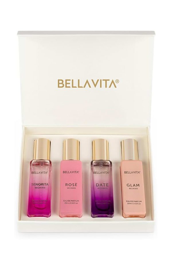 Bella Vita Luxury | Perfume Gift Set for Women 4x20ml | Gifts for Woman | Perfume for Woman | Date, Senorit